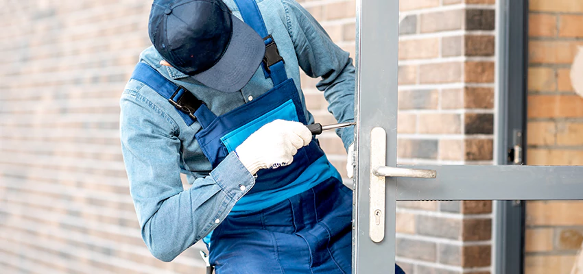 Pivot Storefront Door Locks Installation in Hillsborough, California