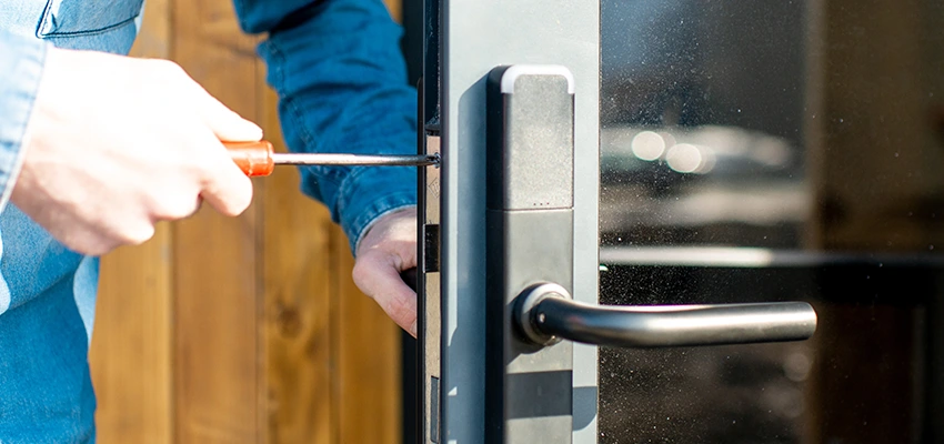 Aluminium Door Lock Replacement in Hillsborough, California