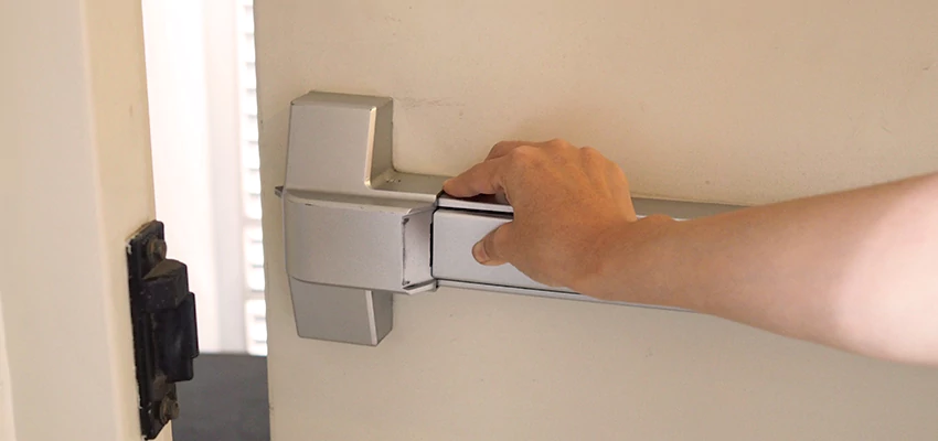 Roller Gate Panic Bar Installation in Hillsborough, California